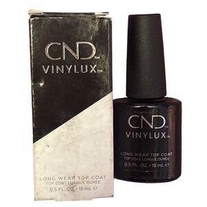 NEW CND Vinylux Long‎ Wear Top Coat Nail Polish 0.5 oz 15 mL